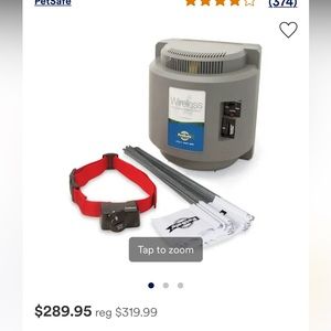 Pet safe Wireless containment system